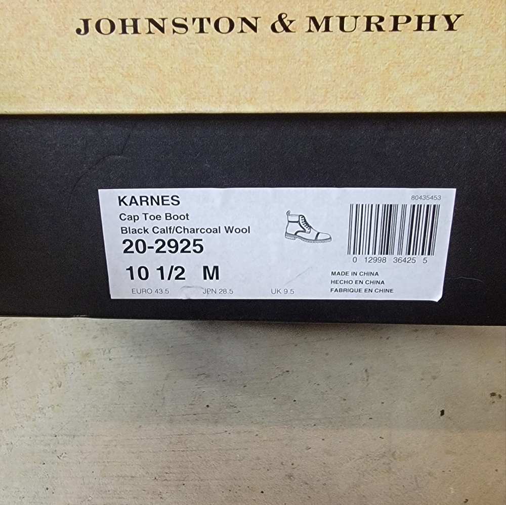 Johnson & Murphy Cap Toe Boot - image 4